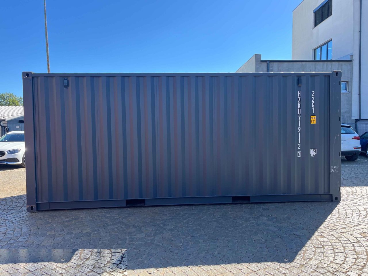 Blue 20ft Storage Container Liberec IICL6, FSCU 210 066-6 – Photo 5