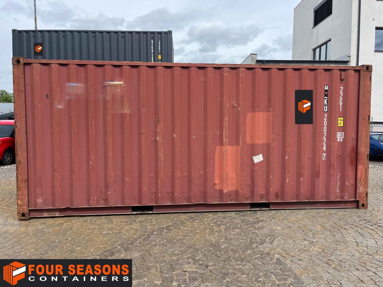 Decommissioned Shipping Container 20′ AS IS 10, FSCU 163 443-4 – Photo 4