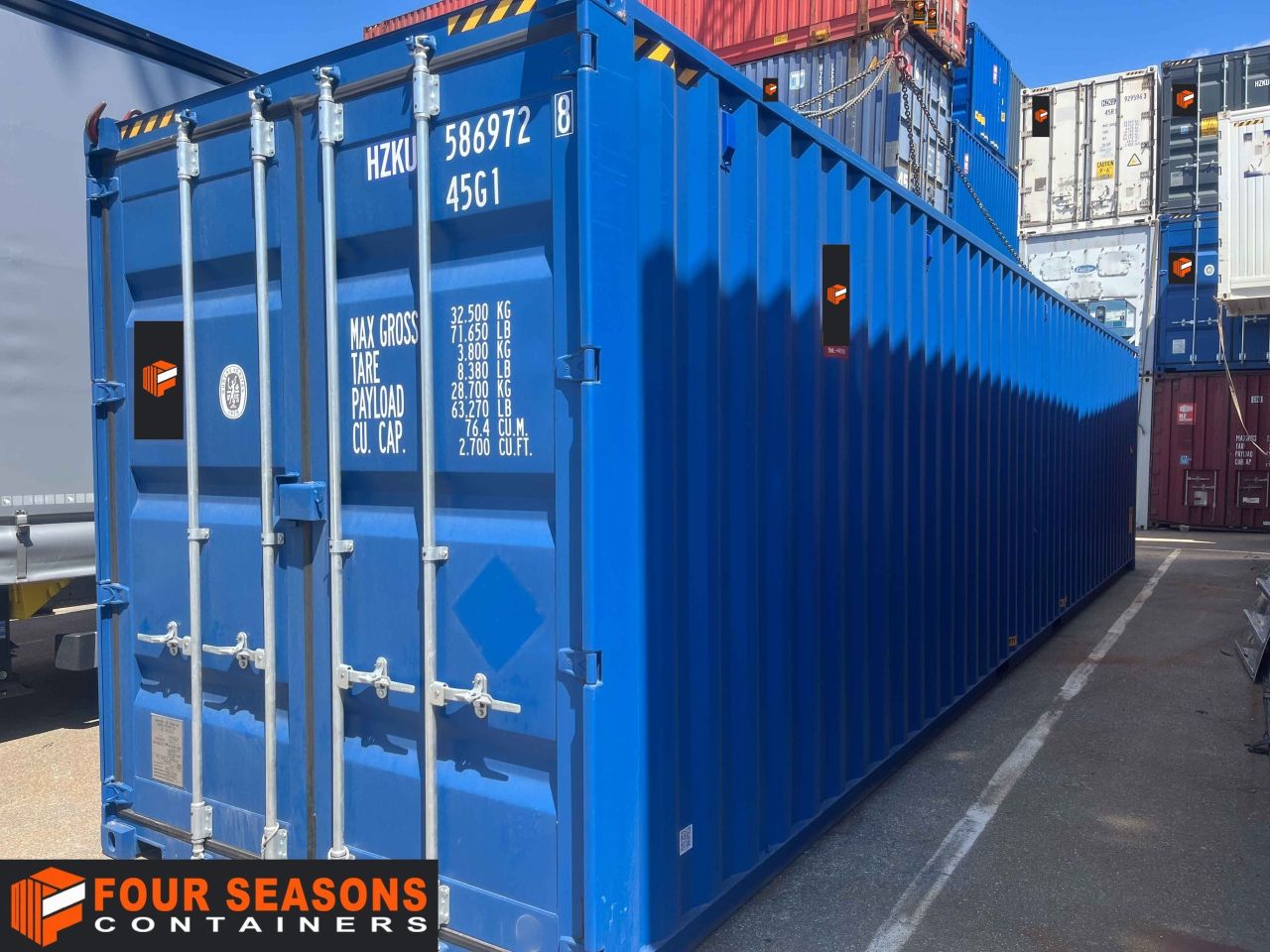 Container for sale 40 HC Milovice, 222 299-0 – Photo 2