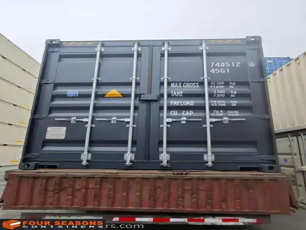 40HC 1st trip IICL6 shipping container, 748 512-6