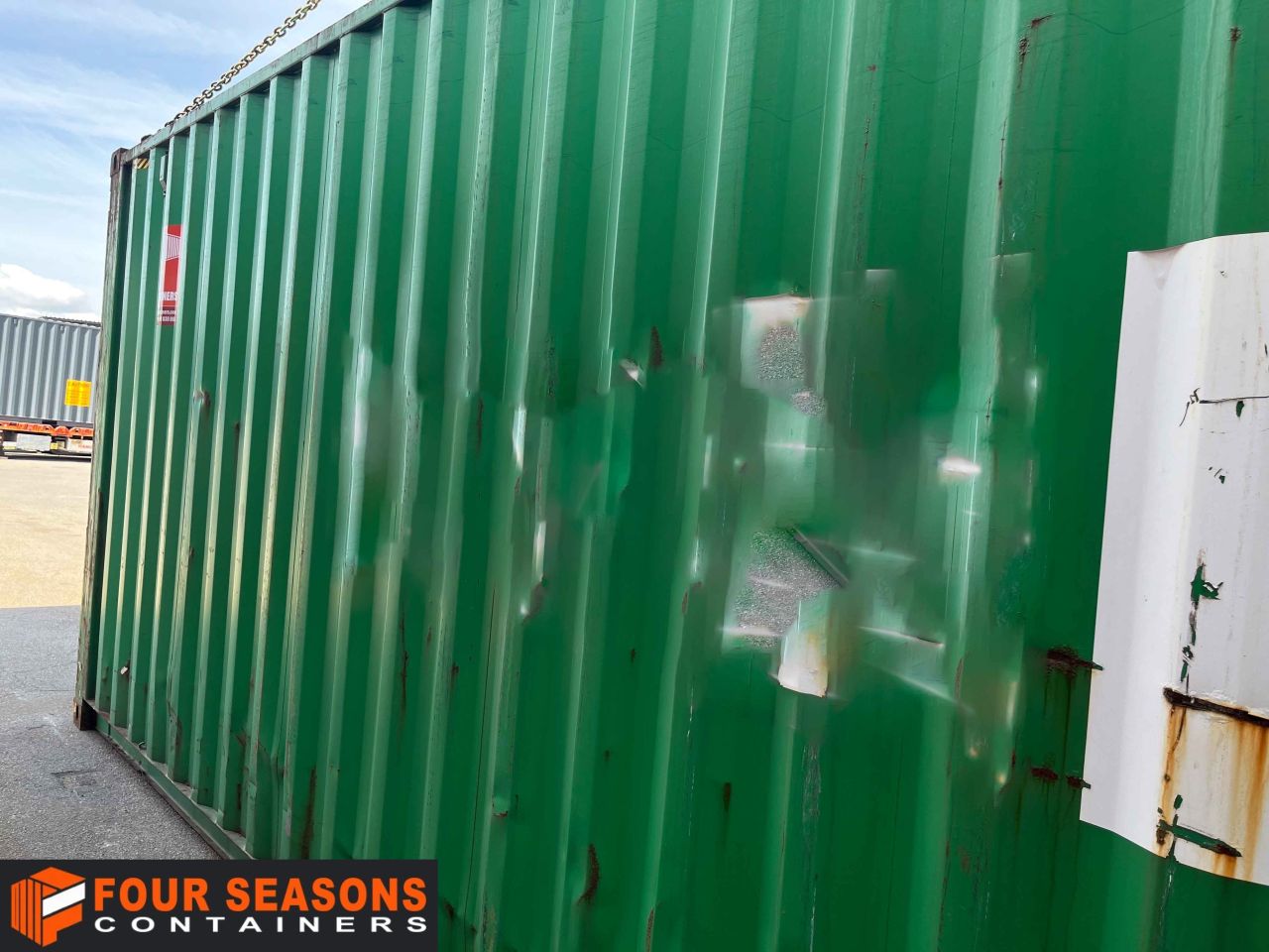 20′ decommissioned shipping container Uherské Hradiště, FSCU 167 102-1 – Photo 4