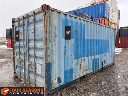 Shipping Container Prague in RAL 6007 One-Way, 585 414-2 – Miami, FL, USA | Four Seasons Containers