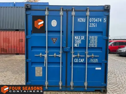 20’ Dry Van container one tripper, FSCU 263 755-7