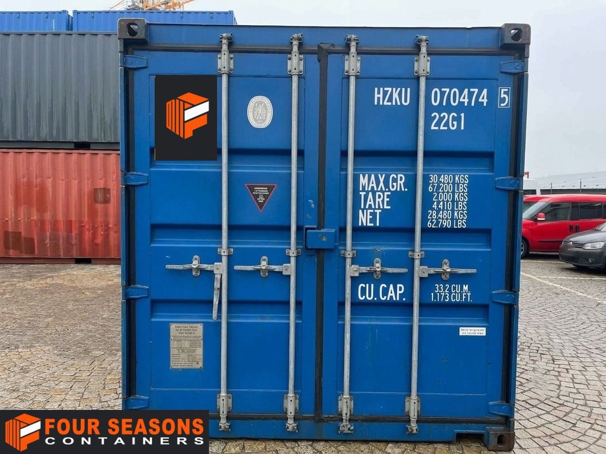 20’ Dry Van container one tripper, FSCU 263 755-7
