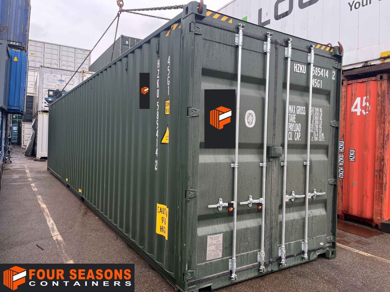 Storage Container 20 feet for sale IICL6, FSCU 256 565-2 – Photo 2