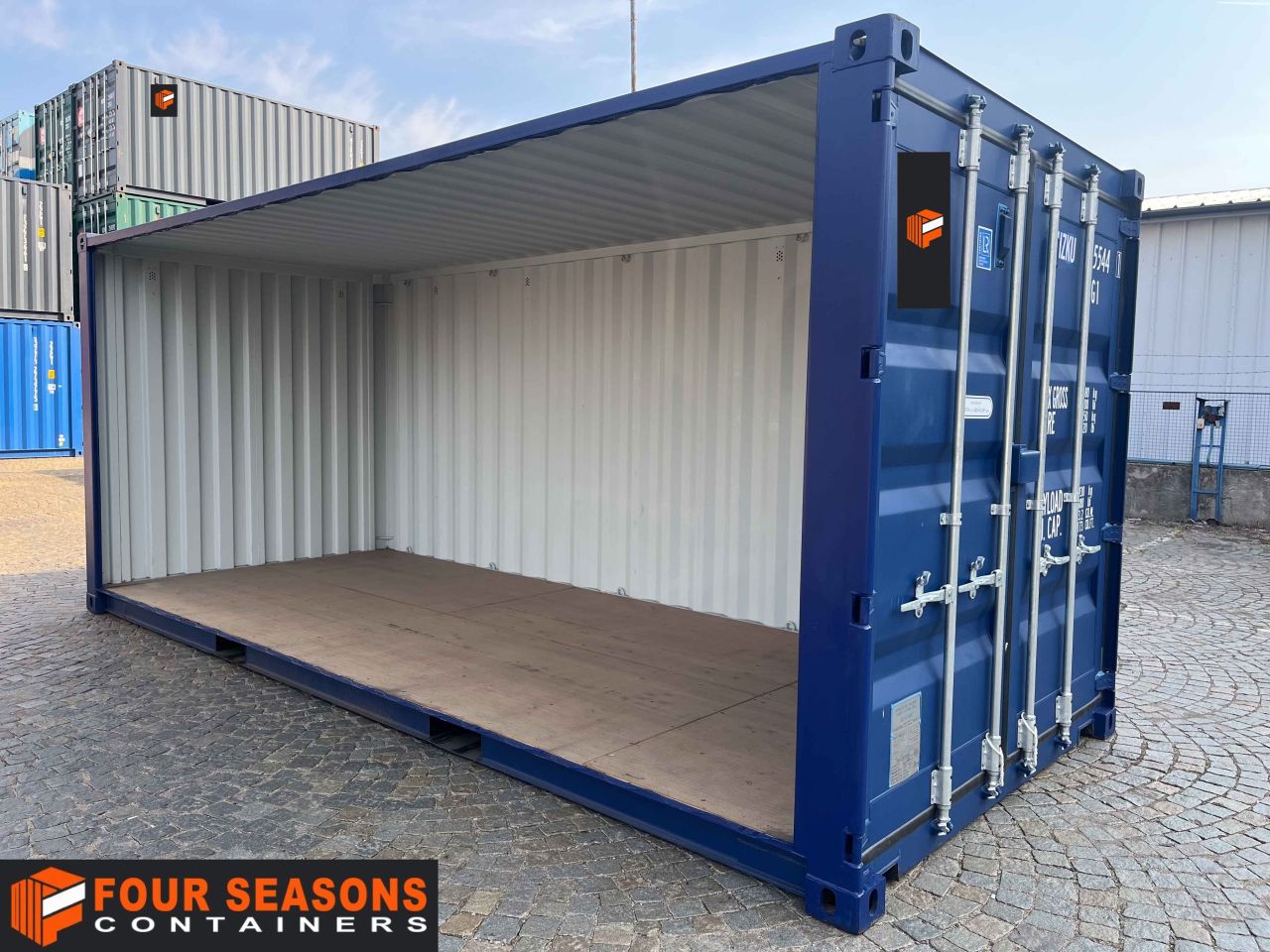 Sea container for sale Frýdek-Místek 20′, 208 507-5 – Newark, NJ, USA | Four Seasons Containers