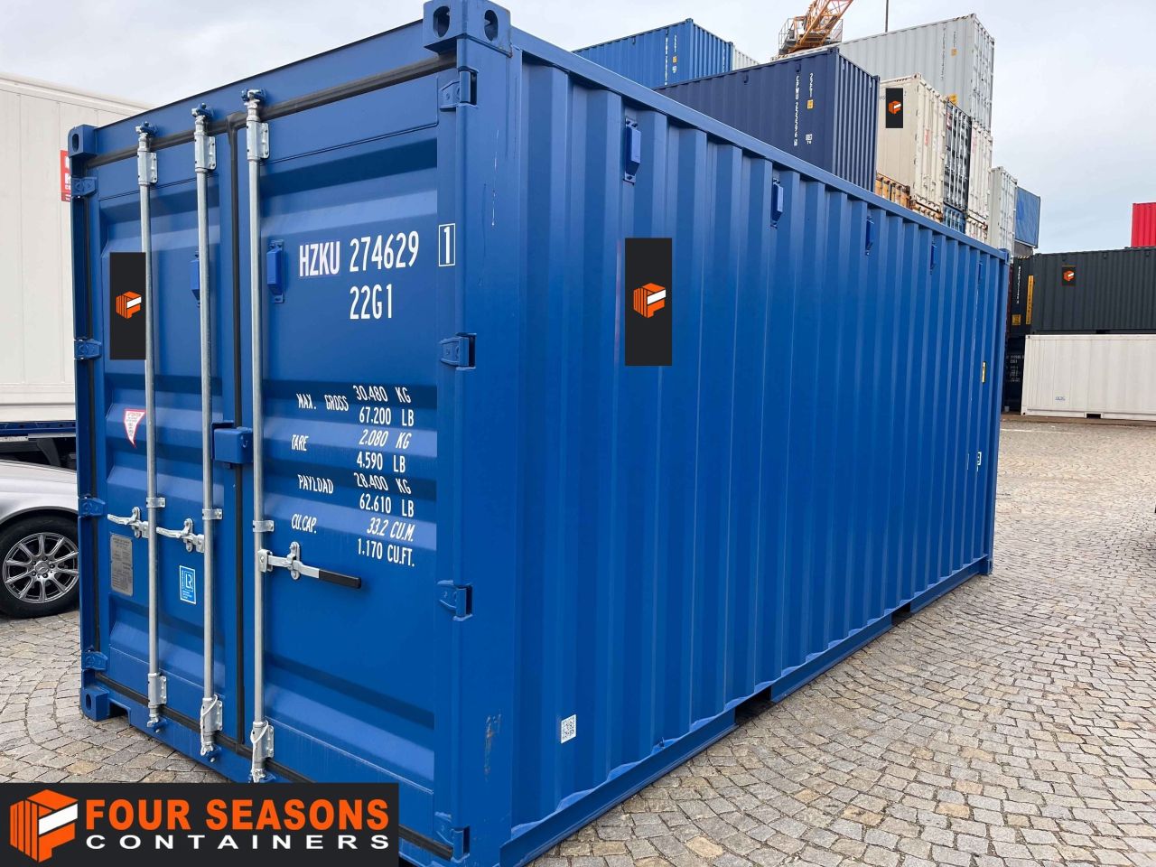 Shipping container 6m with free transport, 207 352-0 – Seattle, WA, USA | Four Seasons Containers