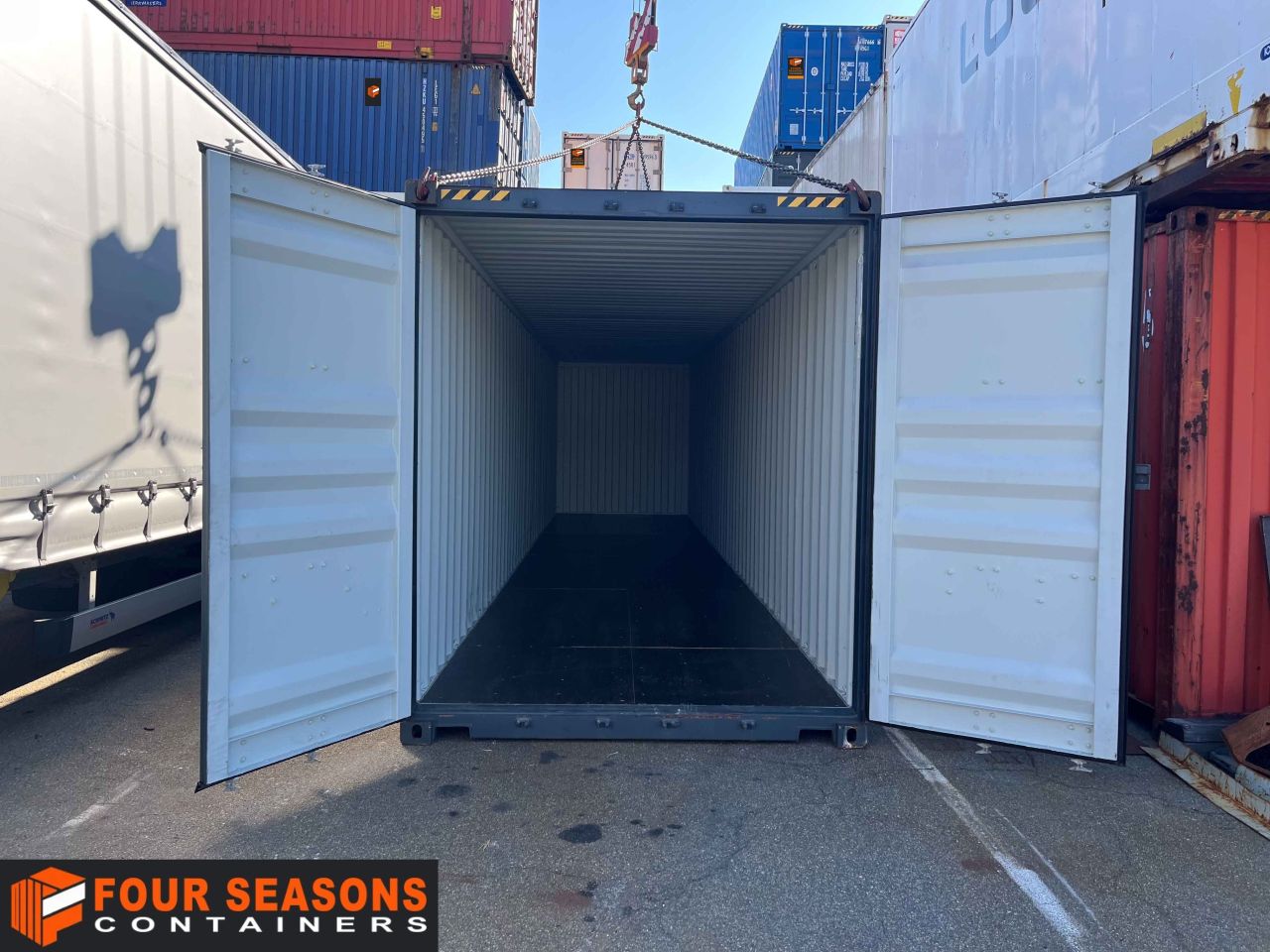 IICL 6 40ft IVORY HC CONTAINER, FOR SALE WITH SHIPPING, 170 002-6 – Photo 10