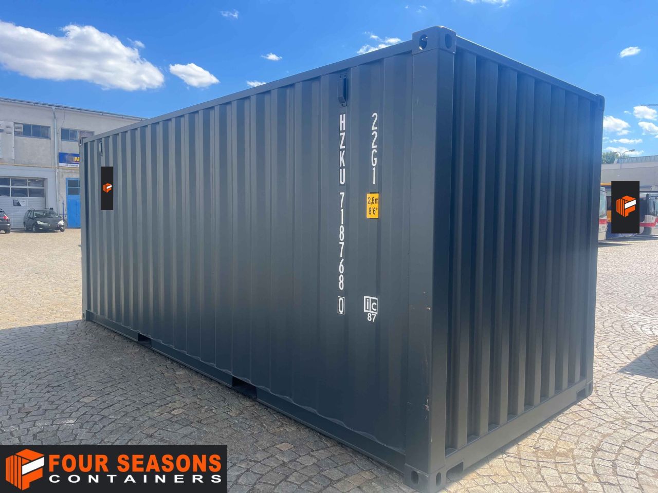 Shipping Container 40 HC in Anthracite, 579 766-0 – Photo 5