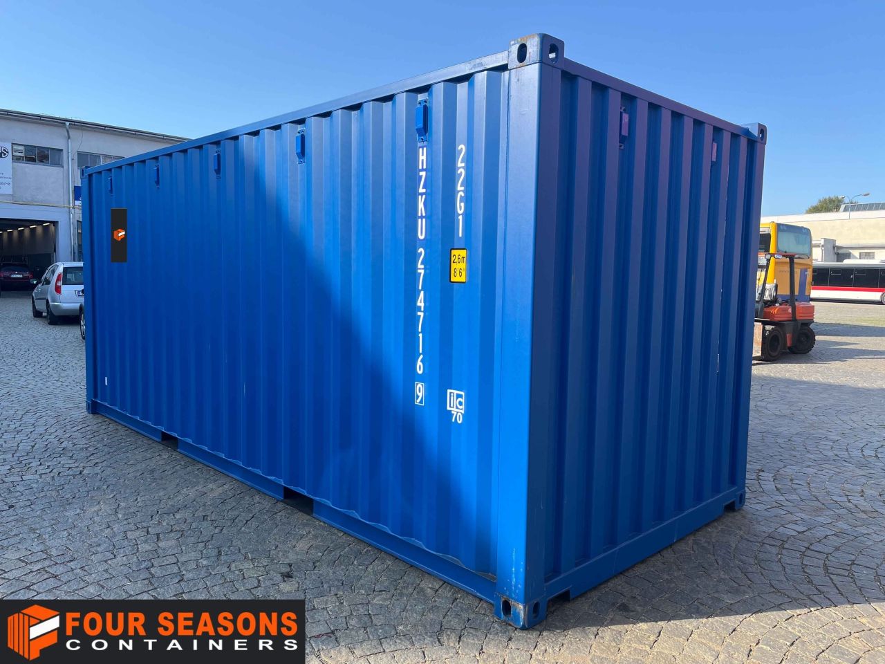 20′ shipping container ideal for storage – Easy Open Door IICL6, 275 016-2 – Photo 4