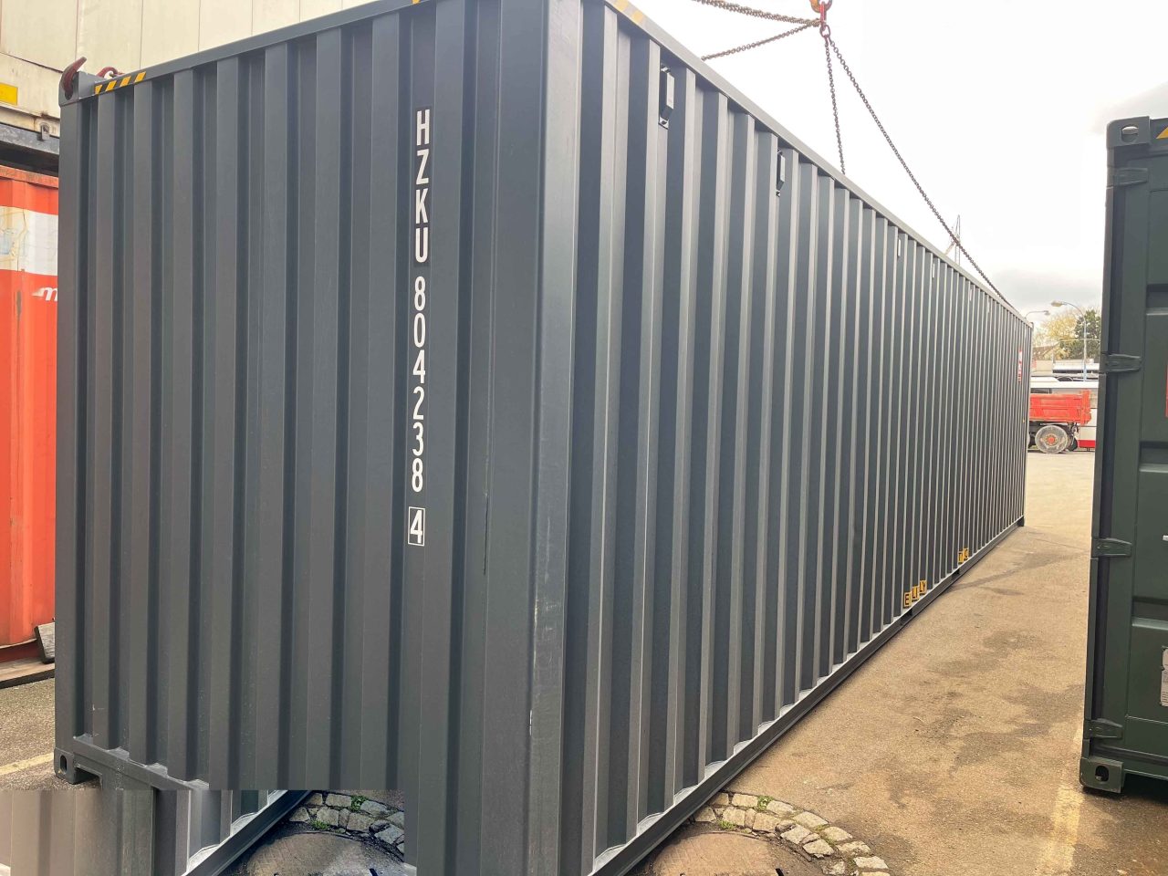 Storage container 40’HC in RAL 7016 and IICL6, 867 530-9 – Photo 3