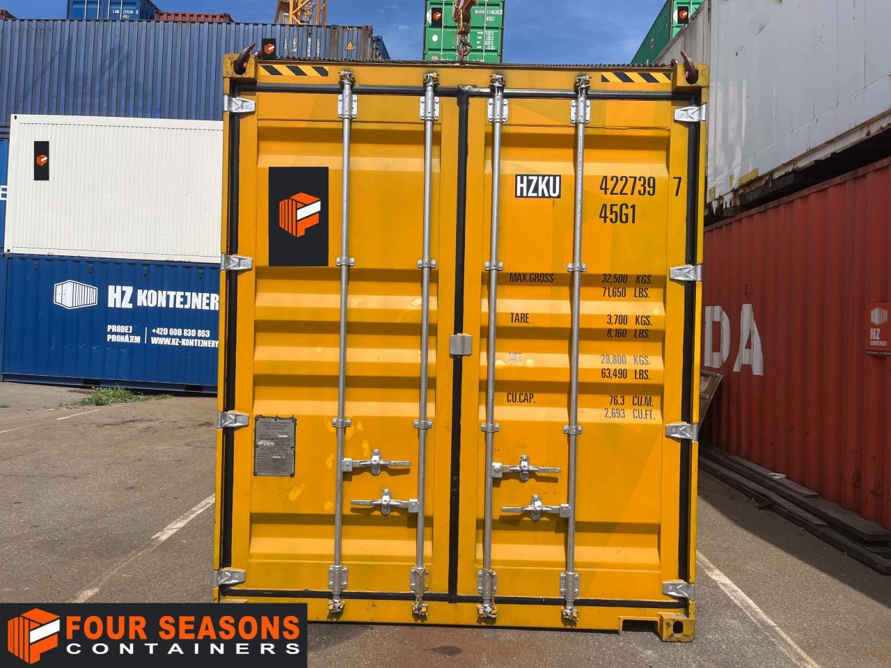 6 m high quality shipping container IICL 6, FSCU 254 670-8 – Photo 10