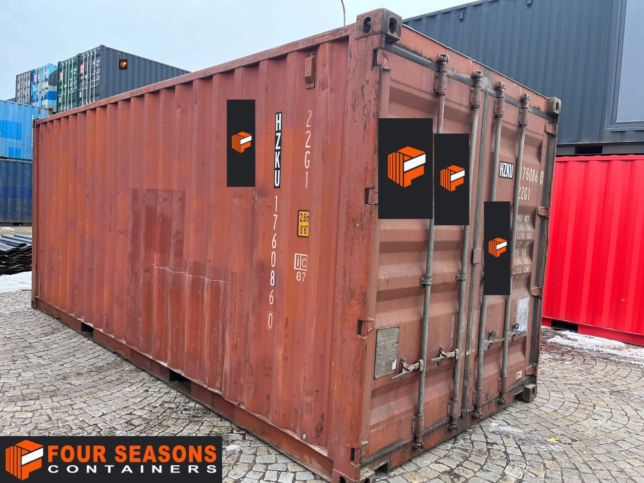 Construction container 6m decommissioned – AS IS 10, 205 113-2 – Photo 2