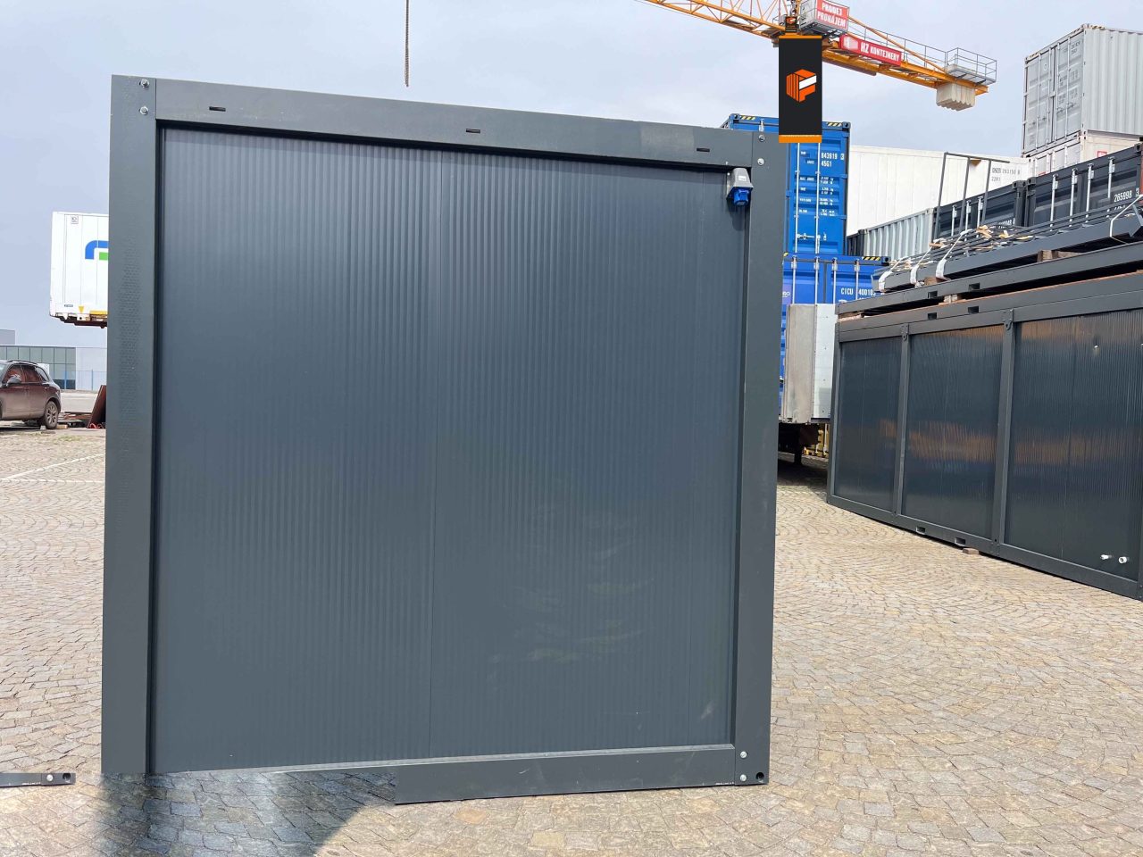Marine Container in Anthracite 20′, FSCU 271 549-6 – Photo 5