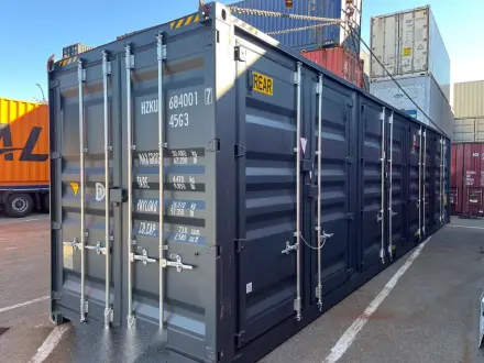 Container 40’HC Double Door Double Side Door (Full side opening) quality IICL6, 624 010-0 – Kansas City, MO, USA | Four Seasons Containers
