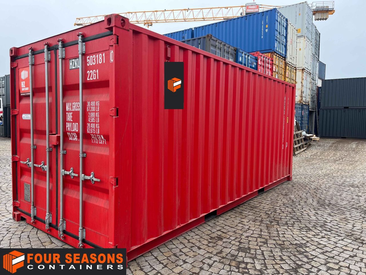 Small storage container 6′ IICL6 ideal solution for smaller spaces, FSCU 624 015-5 – Photo 2