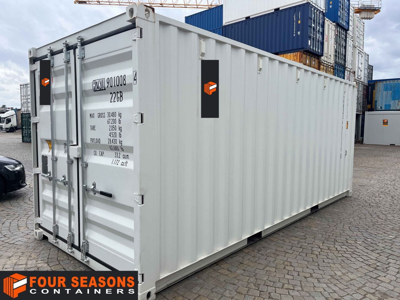Rental of shipping container 20′ IICL6 Brno – Los Angeles, CA, USA | Four Seasons Containers