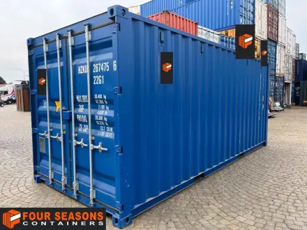 40′ IICL 5 over multiple trips with iron floor, FSCU 817 062-9 – Dallas, TX, USA | Four Seasons Containers