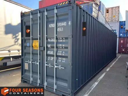IICL 6 40ft IVORY HC CONTAINER, FOR SALE WITH SHIPPING, 170 002-6 – Atlanta, GA, USA | Four Seasons Containers