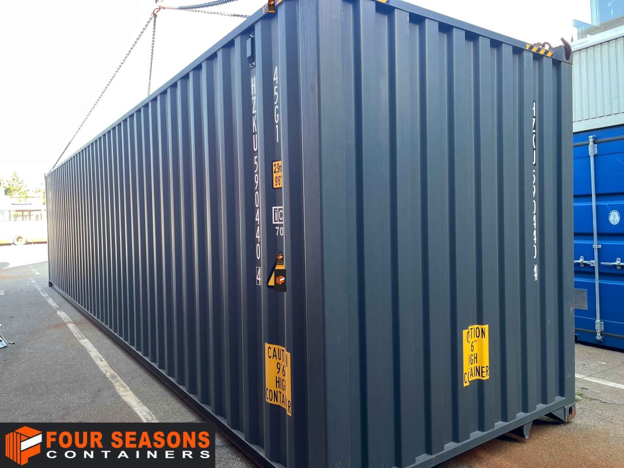 IICL 6 40ft IVORY HC CONTAINER, FOR SALE WITH SHIPPING, 170 002-6 – Photo 8