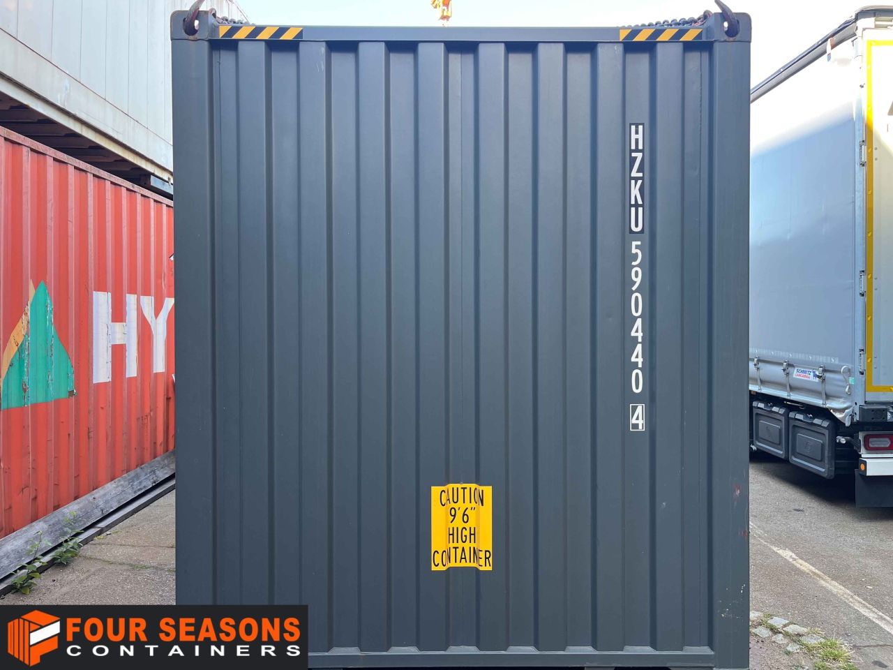 IICL 6 40ft IVORY HC CONTAINER, FOR SALE WITH SHIPPING, 170 002-6 – Photo 9