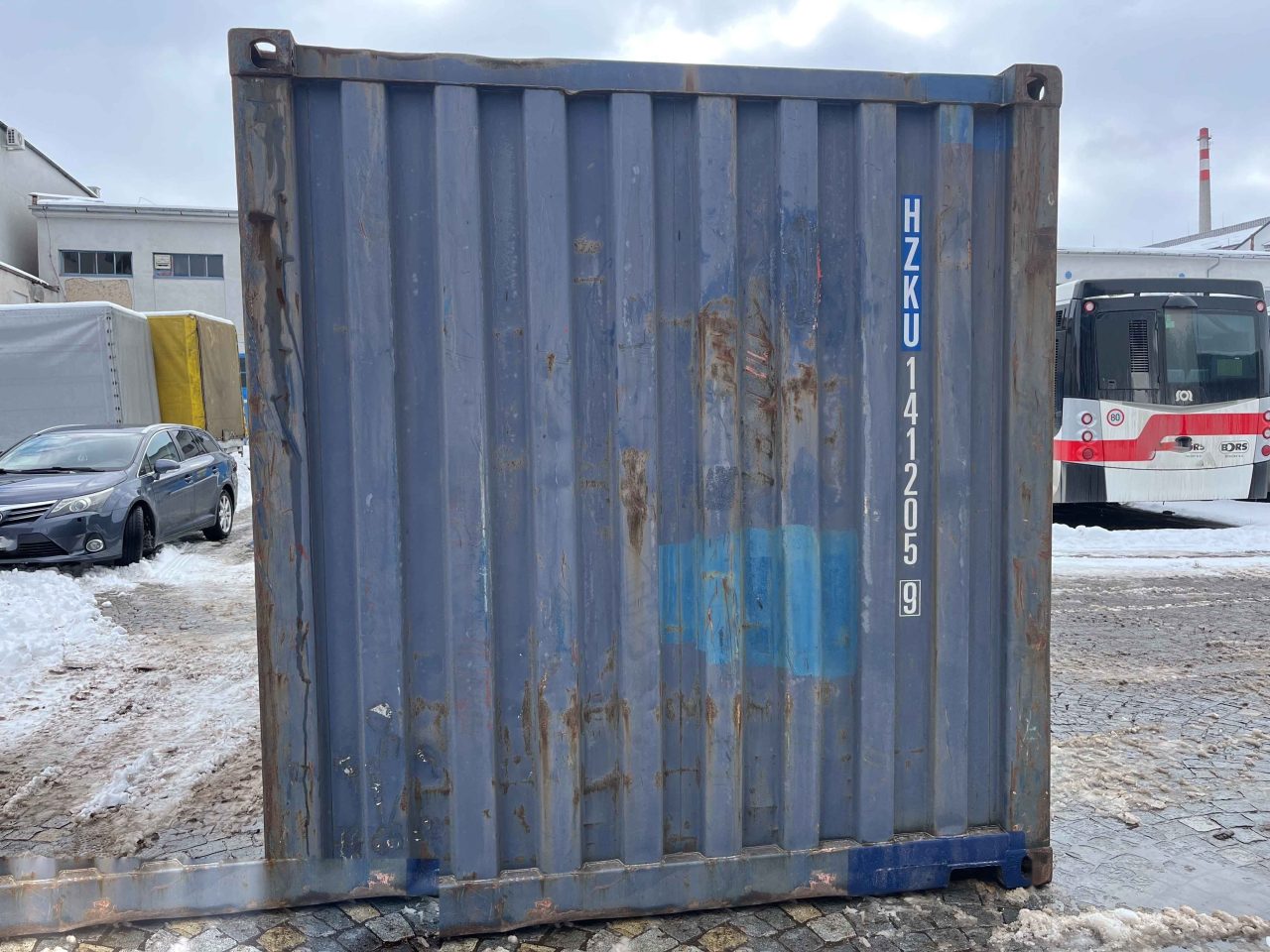 Decommissioned shipping container for storage of non-demanding material 20’ AS IS 10, FSCU 203 378-8 – Photo 6