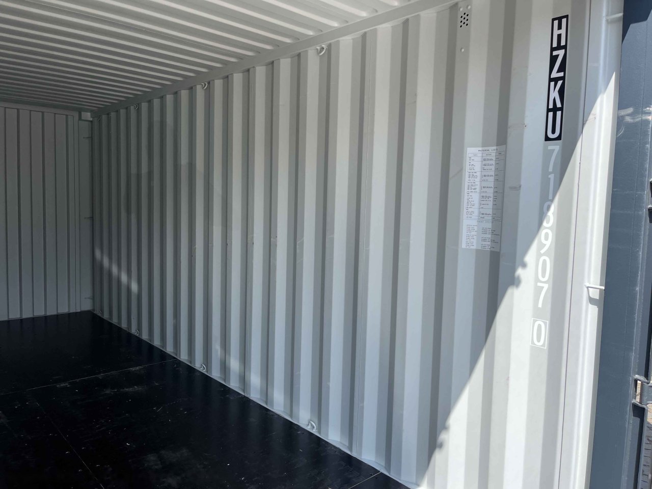 6 m Shipping Container Blue Břeclav IICL6, FSCU 260 726-0 – Photo 9