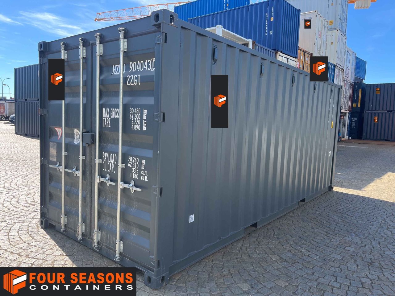 20’DC NEW container after one trip, FSCU 262 050-7