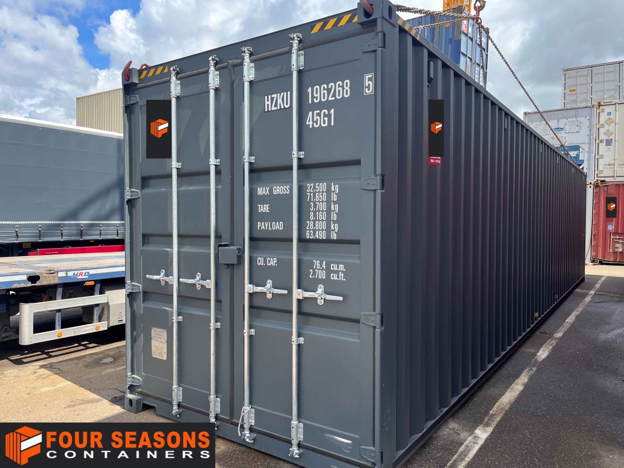 Shipping Container 40’HC Rychnov nad Kněžnou, FSCU 813 076-9 – Photo 2