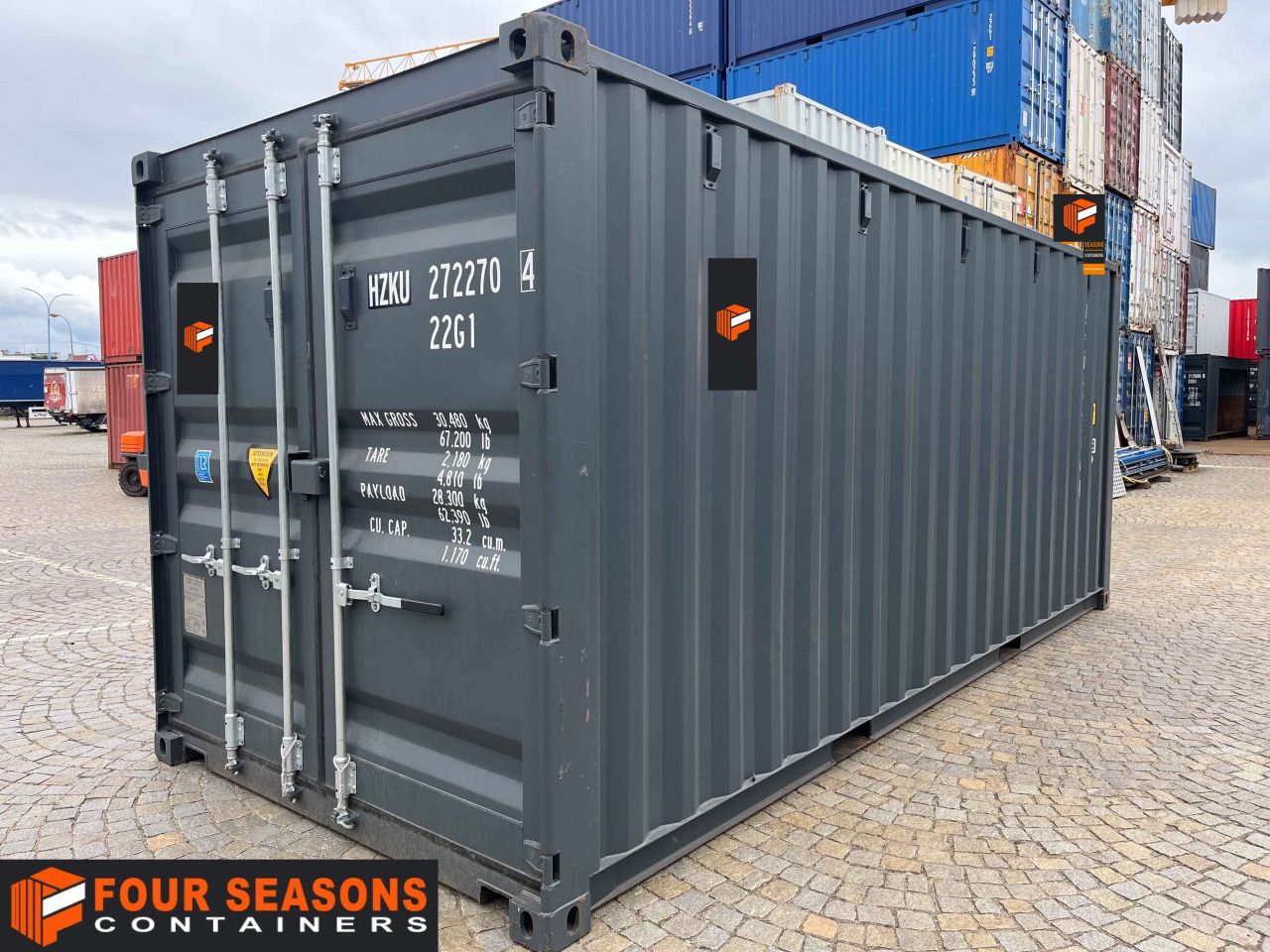 20′ Storage Container Nové Město na Moravě, FSCU 261 098-3 – Photo 2