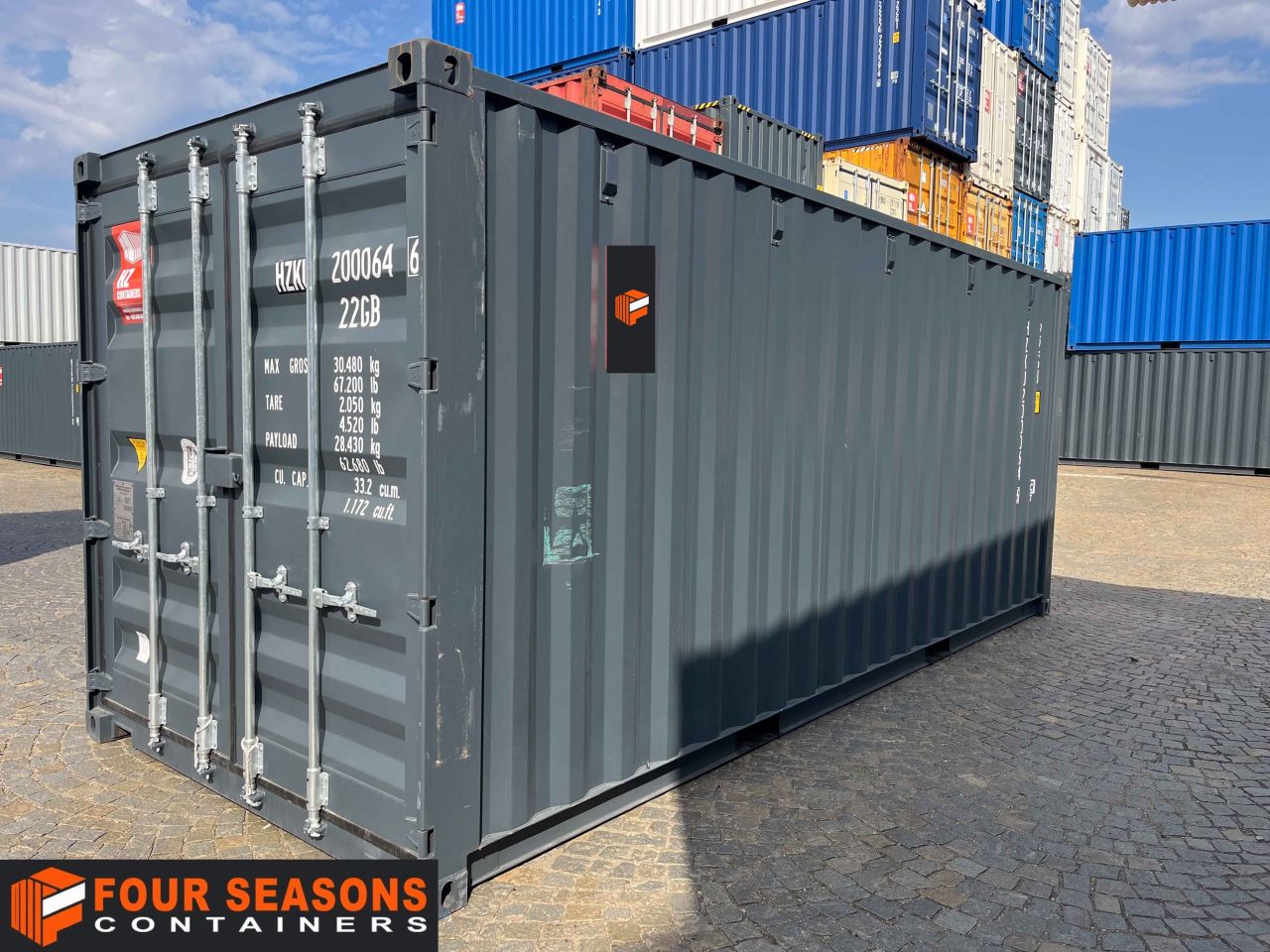 Cheap containers for sale 20′ IICL6 Neratovice, 002 615-1 – Los Angeles, CA, USA | Four Seasons Containers