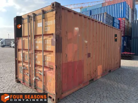 20′ Used Shipping Container, 106 709-4 – Denver, CO, USA | Four Seasons Containers