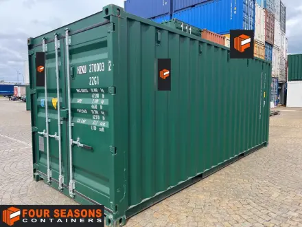 Shipping containers Prague 20′ new – one-way trip EOD, 271 365-7 – Chicago, IL, USA | Four Seasons Containers