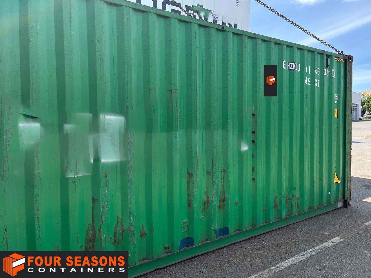 20′ decommissioned shipping container Uherské Hradiště, FSCU 167 102-1 – Photo 3