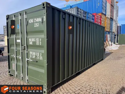 Brand new container 20’ green, FSCU 262 468-9