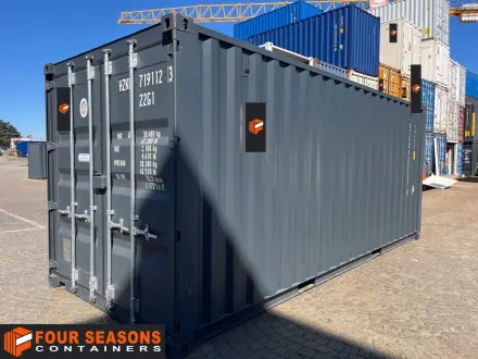 Blue 20ft Storage Container Liberec IICL6, FSCU 210 066-6 – Chicago, IL, USA | Four Seasons Containers