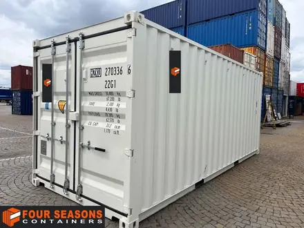 Shipping Container 20′ – IICL with Sliding Doors Hörmann – Dallas, TX, USA | Four Seasons Containers