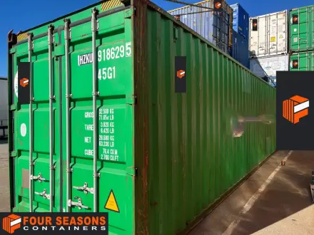 40ft Standard Shipping Container (40ft DV) – Cargo Worthy (CW) – Atlanta, GA, USA | Four Seasons Containers