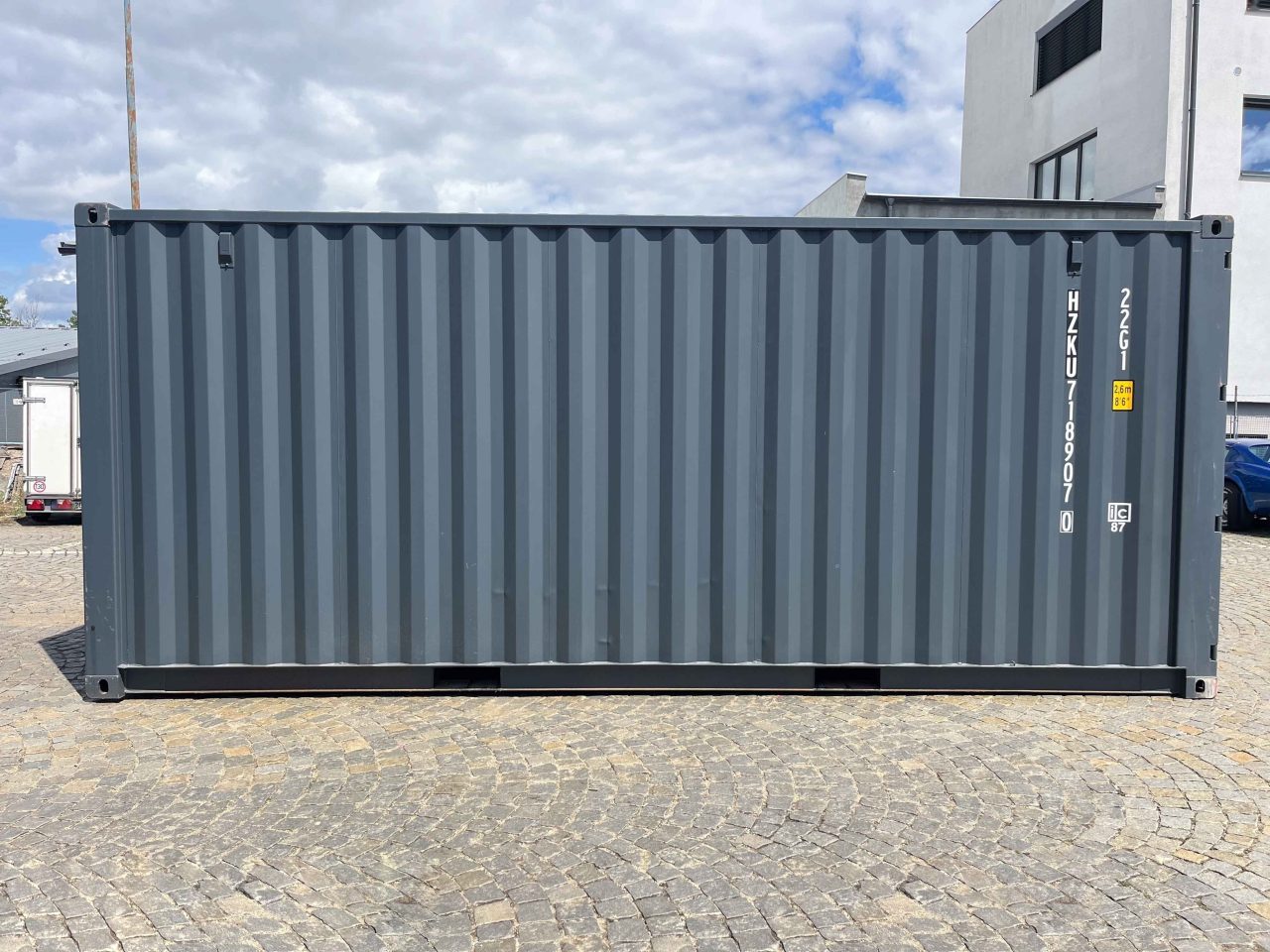 6 m Shipping Container Blue Břeclav IICL6, FSCU 260 726-0 – Photo 3