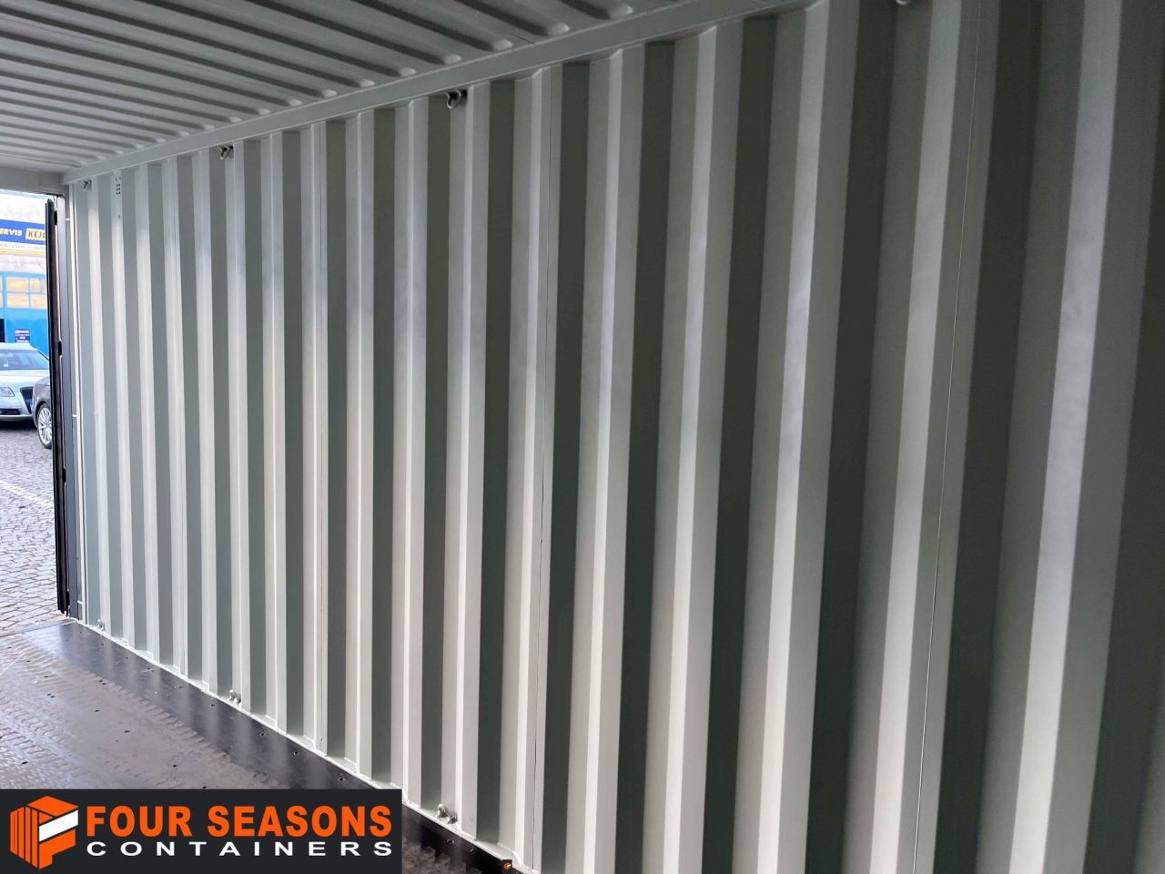 20ft Shipping Container for Sale One Trip in RAL 7016 Easy Open, FSCU 717 617-4 – Photo 11