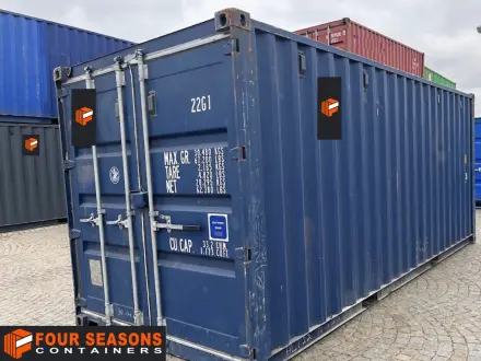 20′ Shipping Container for Pick-Up in Prague – In Stock – Stock | Four Seasons Containers