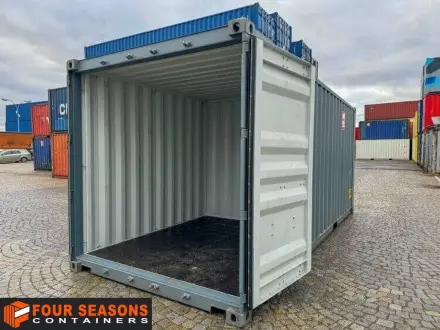 Shipping container suitable for emergency services and firefighters 6 m, FREE DELIVERY, FSCU 320 068-2 – Atlanta, GA, USA | Four Seasons Containers