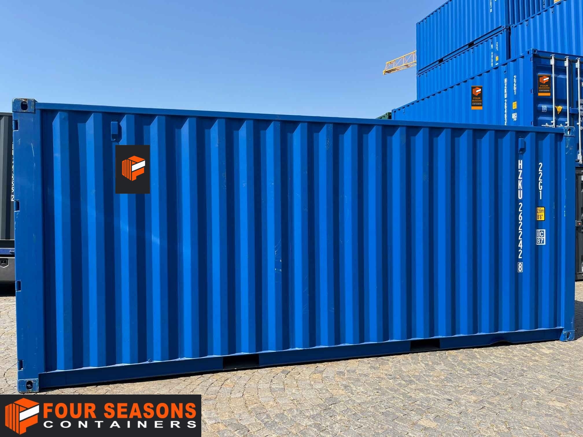 20 Standard Shipping Container One Way, FSCU 262 242-8 – Photo 4