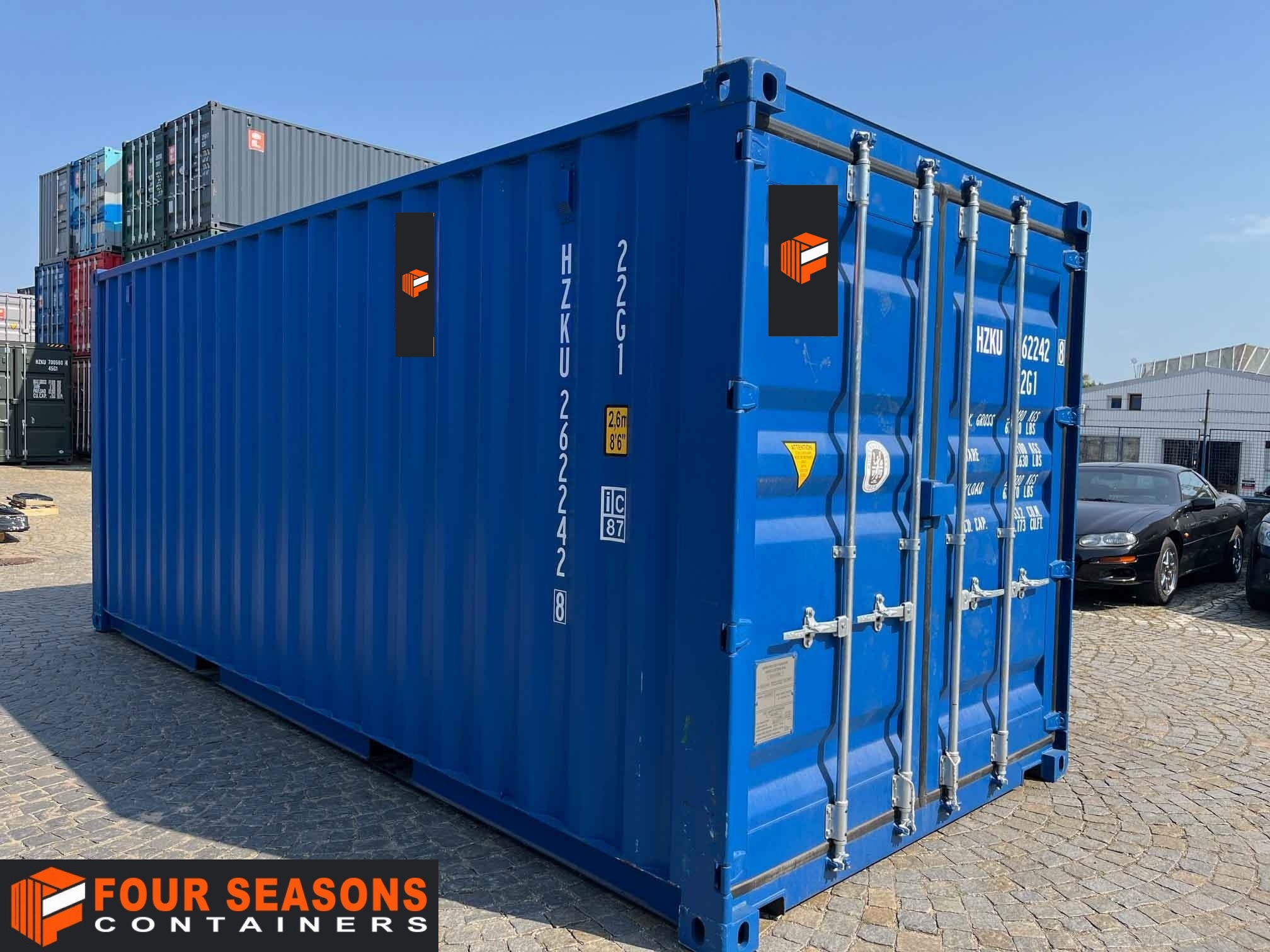 20 Standard Shipping Container One Way, FSCU 262 242-8 – Photo 2